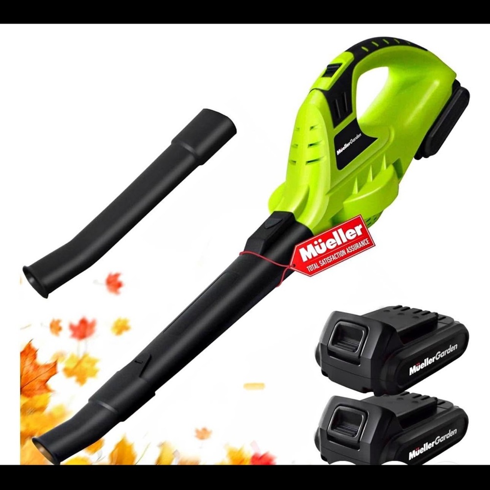 Mueller Electric Leaf Blower - Green and Black